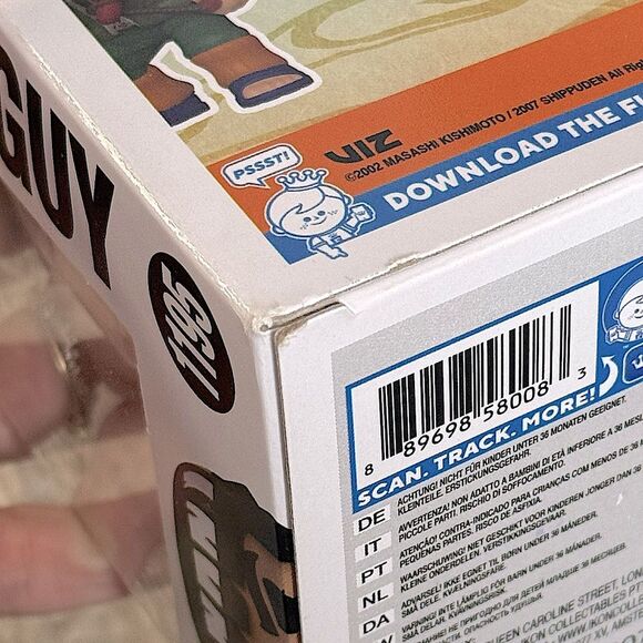 Funko Pop! Animation Naruto Shippuden #1195 Might Guy w/ Protective Case - Picture 10 of 11